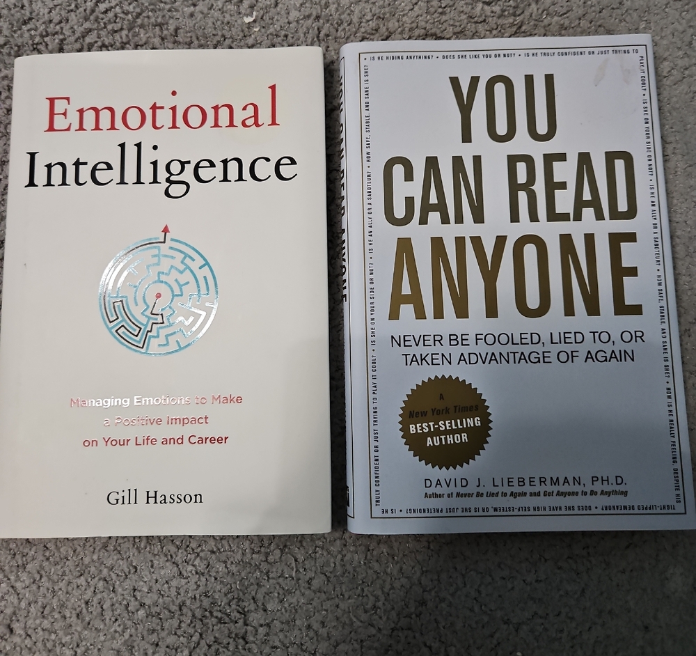 Emotional Intelligence and You Can Read Anyone Books